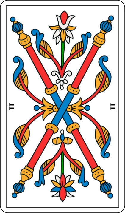 Le Deux de Bâton